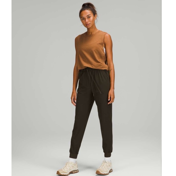 lululemon athletica Pants - Lululemon Stretch High-Rise Jogger Dark Olive 8